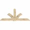 Ekena Millwork Redmond Rough Sawn Timber Gable Bracket, Douglas Fir, 72"W x 42"H x 2"D x 6"F, 14/12 Pitch GBW072X42X0206RED00RDF - alternate 4